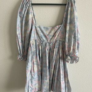 Selkie Monet Puff Dress